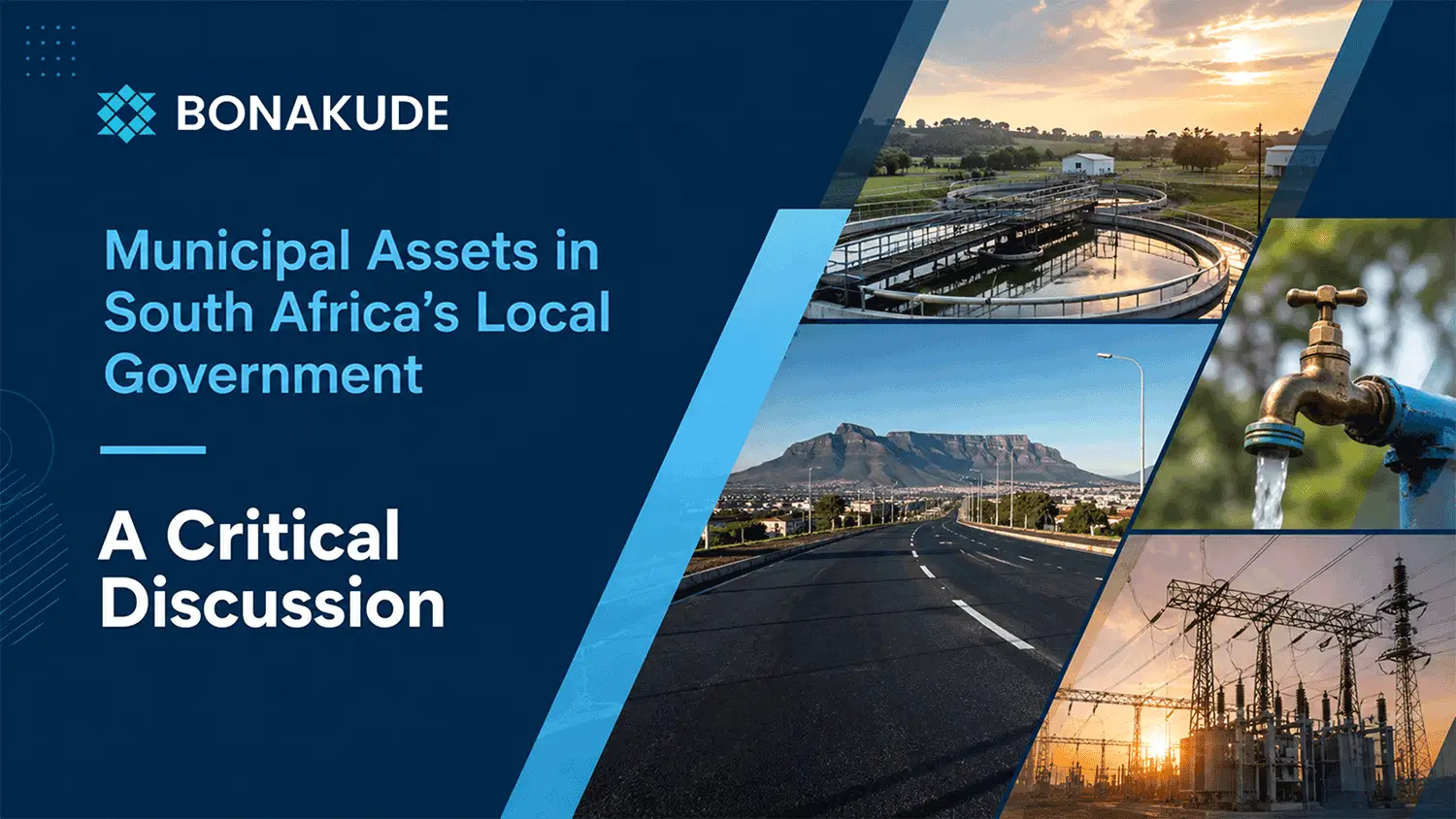 Municipal infrastructure and asset management supporting service delivery in South Africa