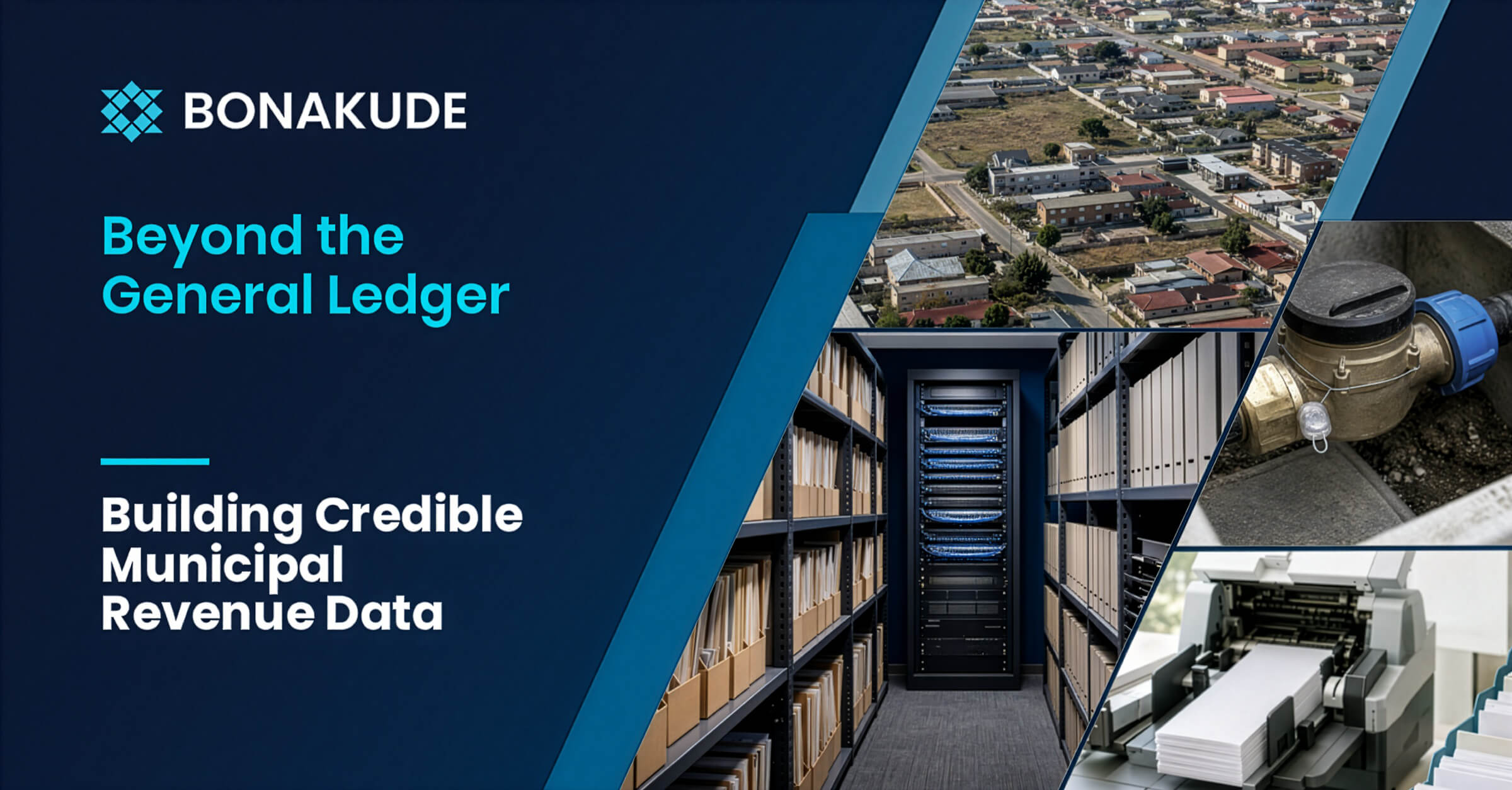 Bonakude Insights visual for Building Credible Municipal Revenue Data